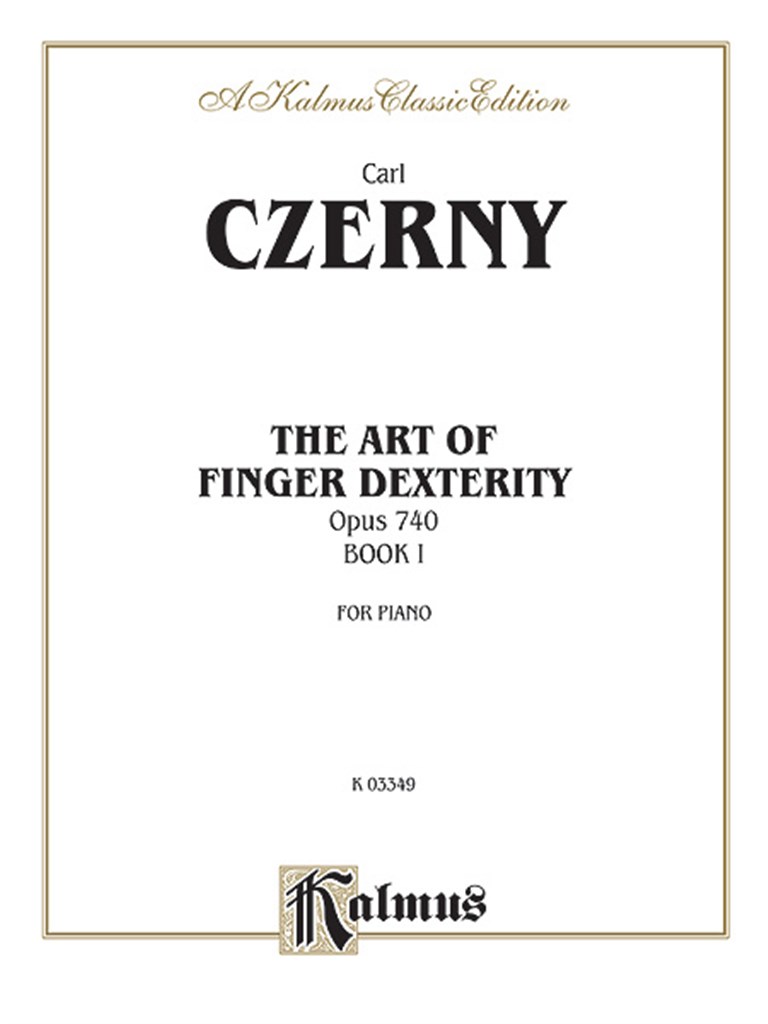 Op. 740, Book I